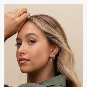 NEW Gold Hoop Earrings